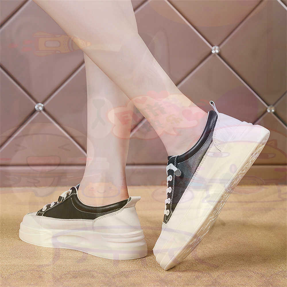 Tech Accessories Uk - LACE-up Chunky Loafers ผู้หญิงสเก็ตบอร์ดกีฬารองเท้าตะกร้ารองเท้าผ้าใบจริงแบบพกพาข่าวตะกร้า Teni ที่มีคุณภาพสูง