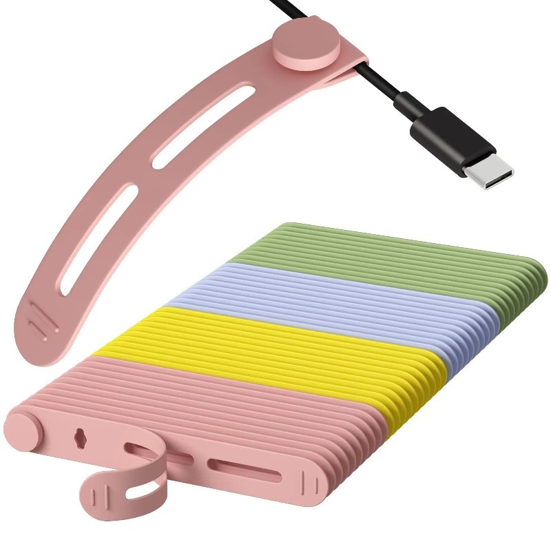Travel Cable Organizer - ที่เก็บสายเคเบิลแบบพกพา, สายดาต้า, ที่เก็บสายหูฟัง, ที่เก็บสายชาร์จ, อุปกรณ์จัดเก็บของใช้ในบ้าน
