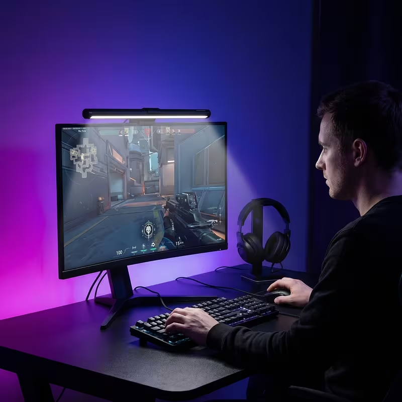 Monitor Light Bar - ไฟบาร์สำหรับจอคอมพิวเตอร์ ใช้พลังงานจาก USB โคมไฟ LED แบบแขวนหน้าจอ