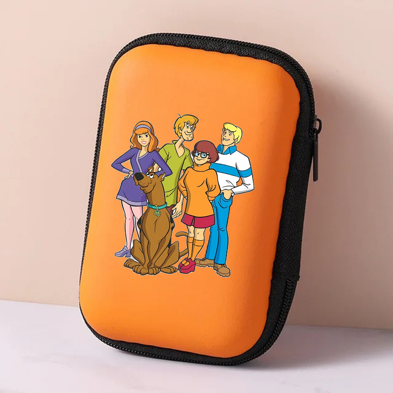 Travel Cable Organizer - กระเป๋าเก็บของสคูบี้ดู ลายการ์ตูน สายชาร์จ สายดาต้า หูฟัง กล่องใส่ของแบบพกพา