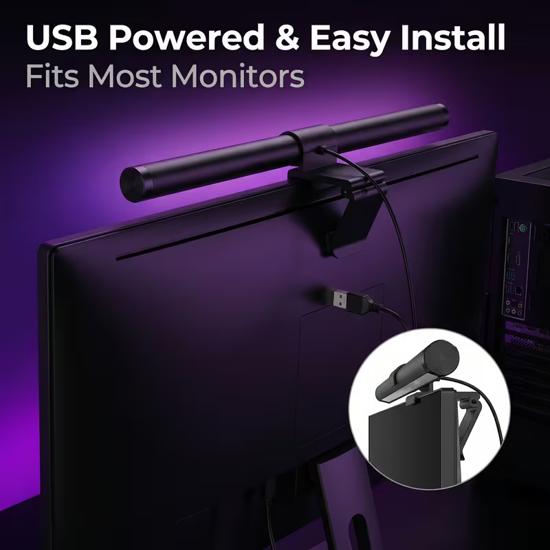 ไฟ LED สำหรับจอคอมพิวเตอร์ พร้ - Monitor Light Bar บทวิจารณ์และราคา