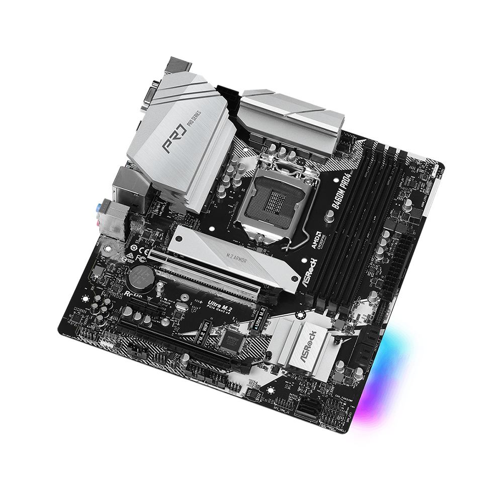 ASRock B460M PRO4 เมนบอร์ดLGA  - Intel Cpu Core I5 บทวิจารณ์และราคา