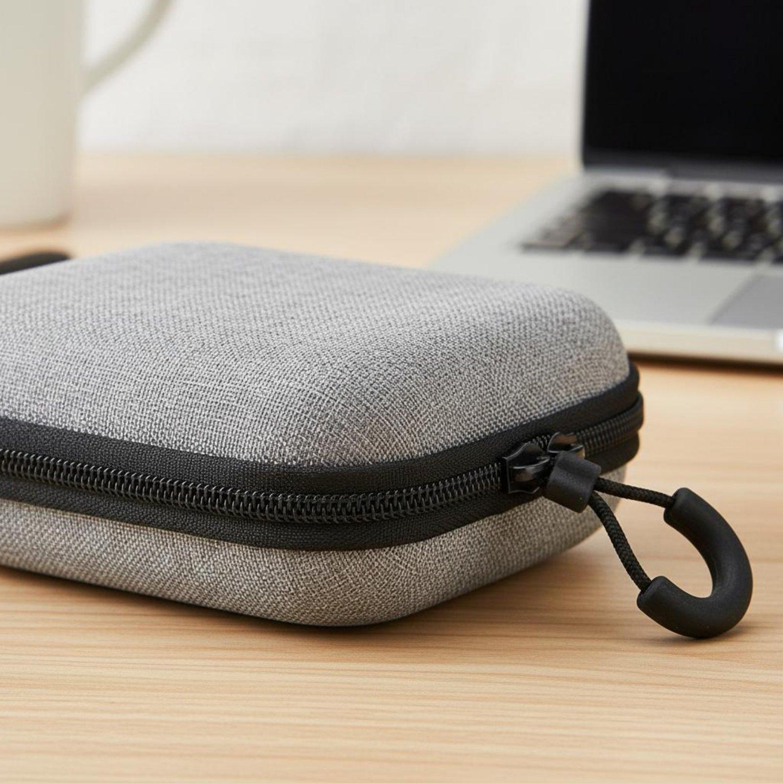 กล่องเก็บสายเคเบิล อุปกรณ์จัดเ - Travel Cable Organizer บทวิจารณ์และราคา
