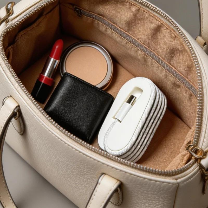 ที่จัดเก็บสายชาร์จโทรศัพท์แบบพ - Travel Cable Organizer บทวิจารณ์และราคา