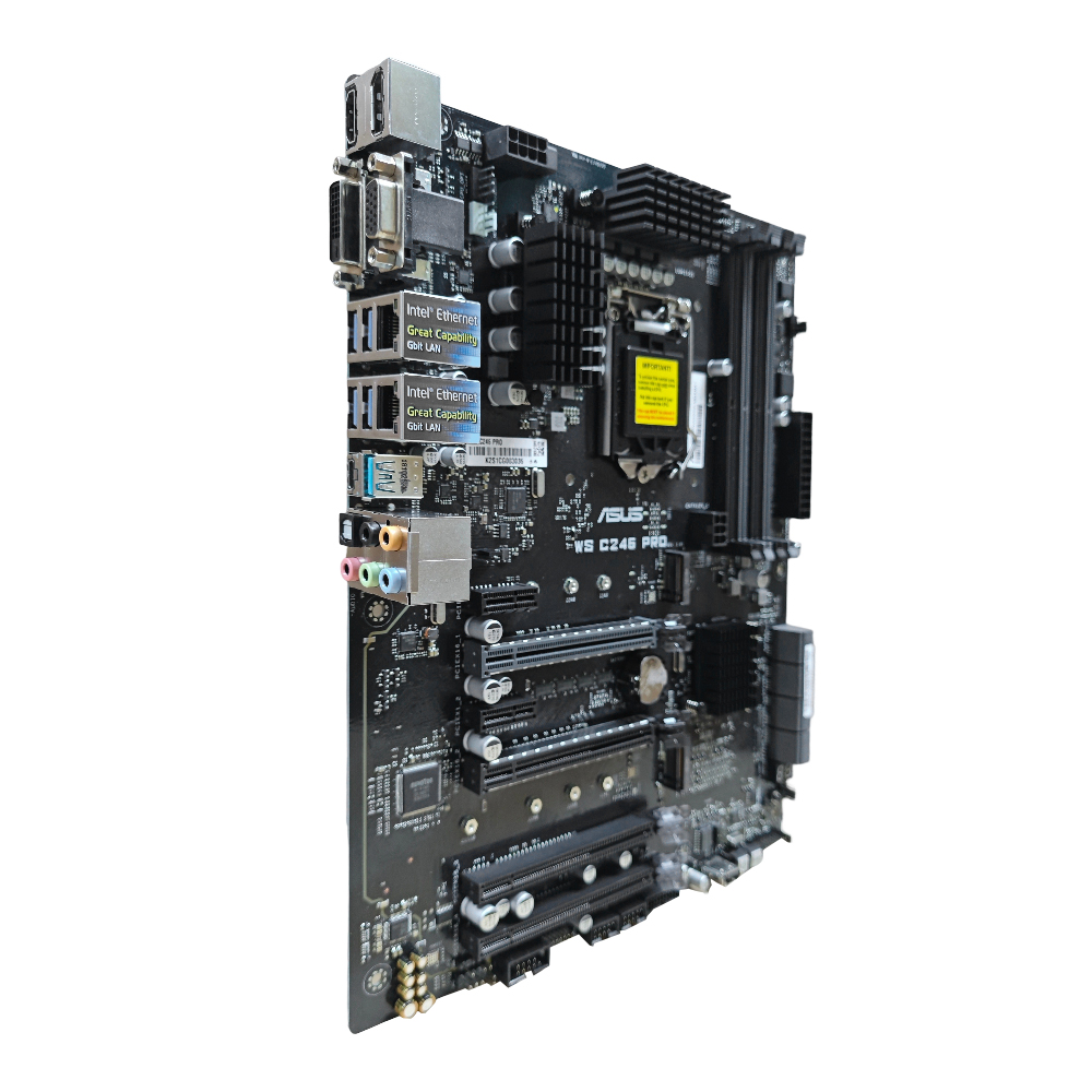 ASUS WS C246 PRO ATXเมนบอร์ดIn - Intel Cpu Core I5 บทวิจารณ์และราคา