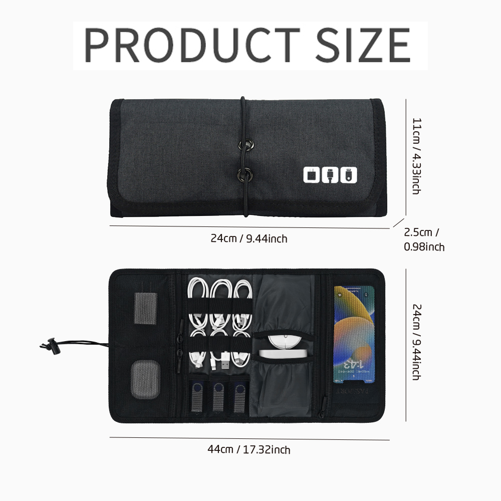 กระเป๋าจัดเก็บอุปกรณ์อิเล็กทรอ - Tech Accessories Organizer บทวิจารณ์และราคา