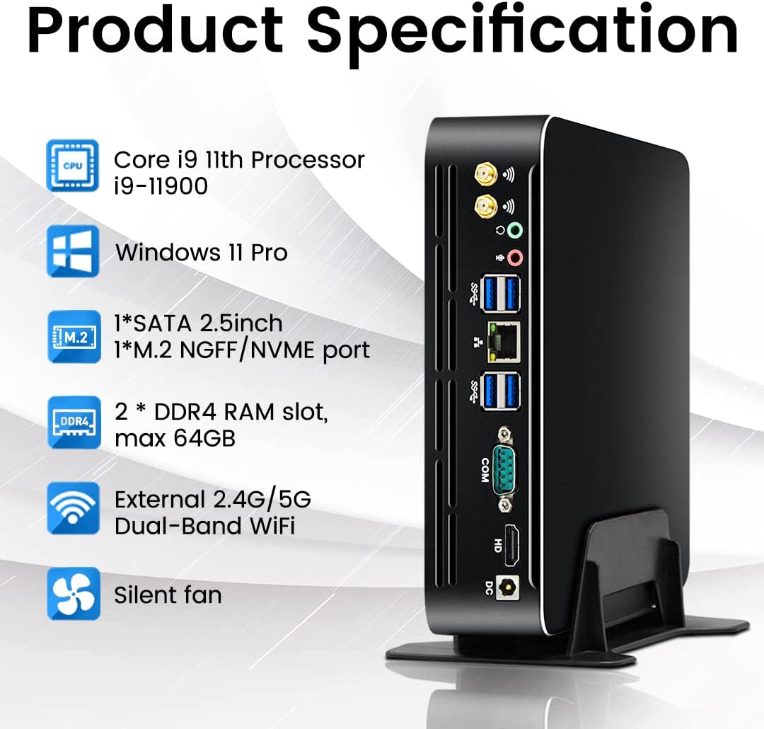 Partaker มินิพีซี Intel Gen 11 - Intel Cpu Core I5 บทวิจารณ์และราคา