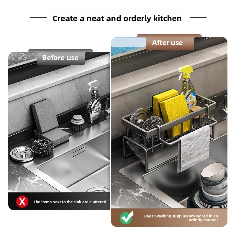 ชั้นวางเครื่องเทศแบบติดตั้งบนก - Tech Accessories Organizer บทวิจารณ์และราคา