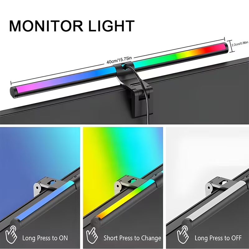โคมไฟ LED สำหรับหน้าจอคอมพิวเต - Monitor Light Bar บทวิจารณ์และราคา