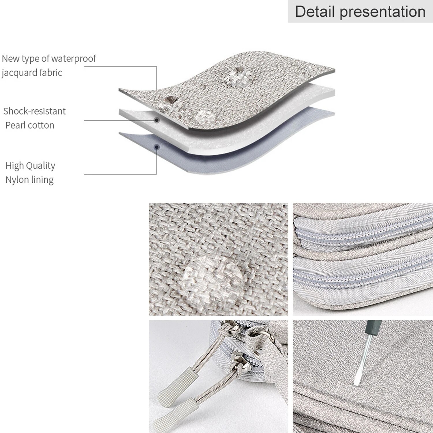 กระเป๋าเครื่องสำอางอเนกประสงค์ - Travel Cable Organizer บทวิจารณ์และราคา