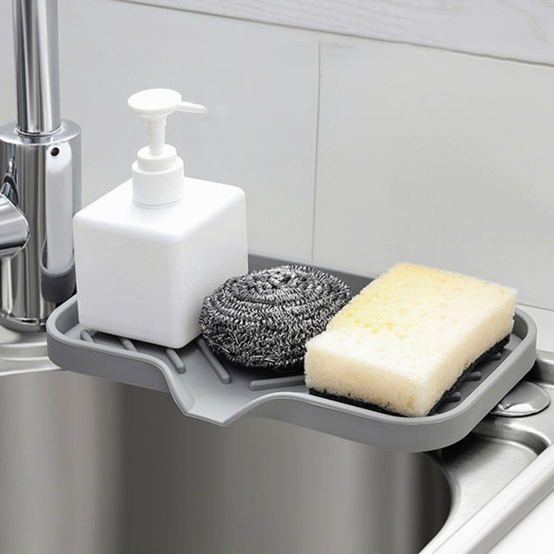ที่วางฟองน้ำในครัว ที่วางฟองน้ - Tech Accessories Organizer บทวิจารณ์และราคา