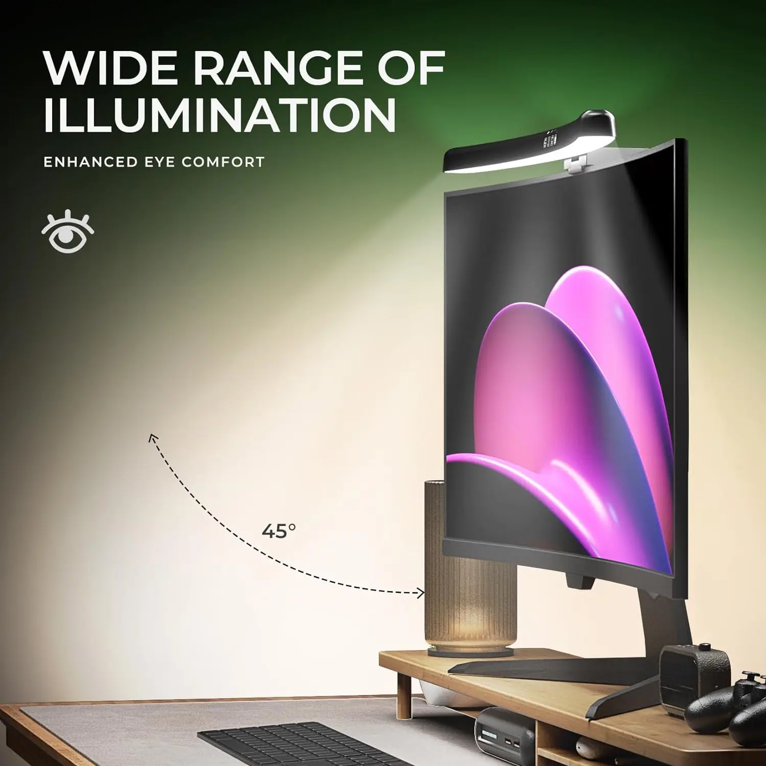 ไฟบาร์สำหรับจอคอมพิวเตอร์ RGB  - Monitor Light Bar บทวิจารณ์และราคา